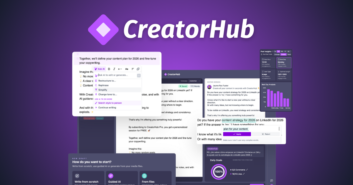 Pricing — CreatorHub